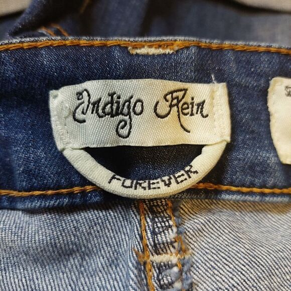 Womans Indigo Rein Forever Faded Denim Jeans sz 13 - Picture 10 of 12